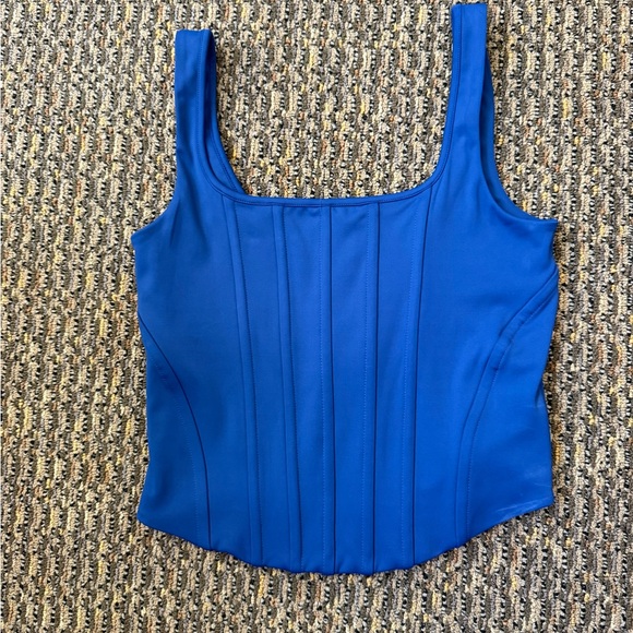 Express Body Con Collection NWT corset style top with flexible boning - Picture 2 of 9